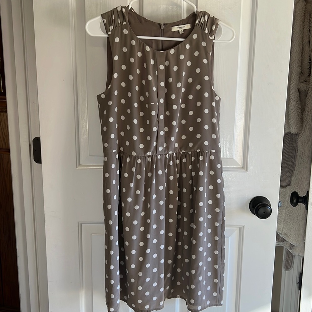 Madewell Polka dot dress